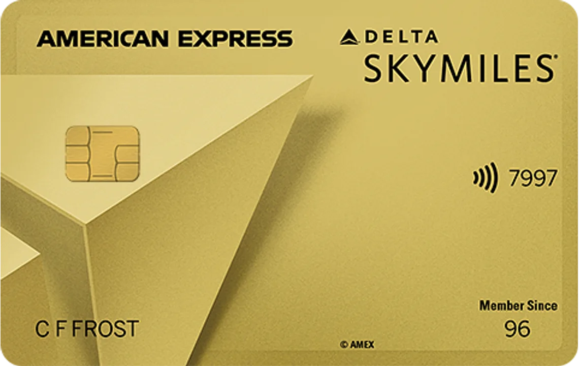 Delta SkyMiles Gold American Express Card card art