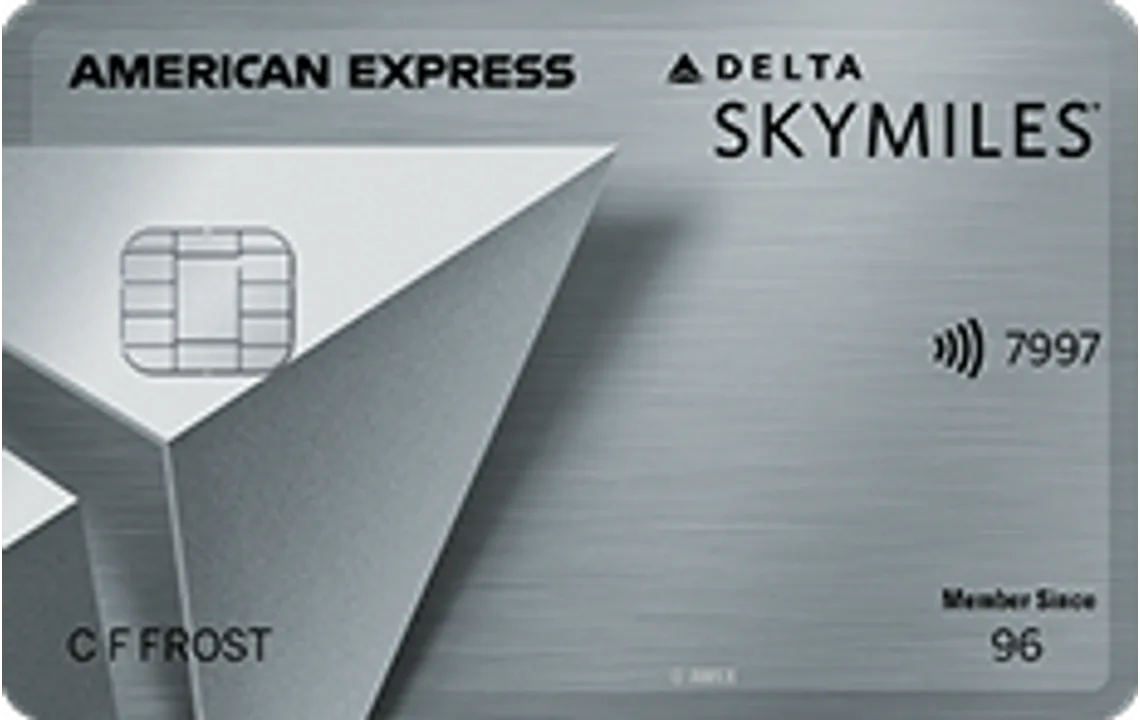 Delta SkyMiles Platinum American Express Card card art