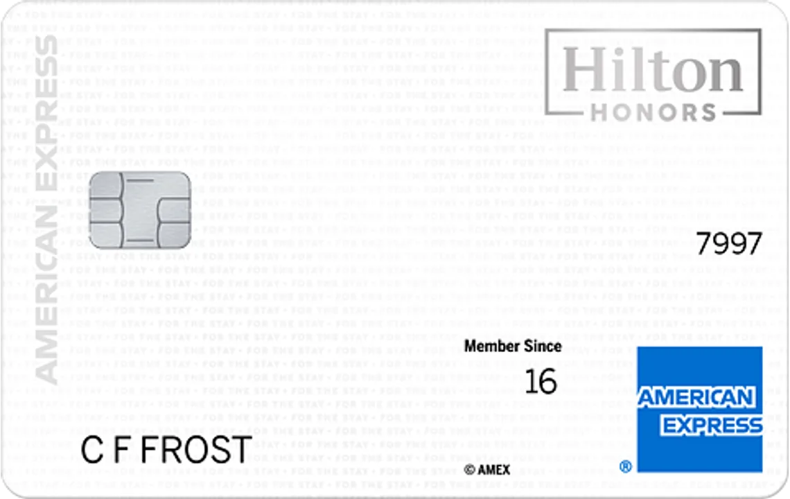 Hilton Honors American Express Card card art