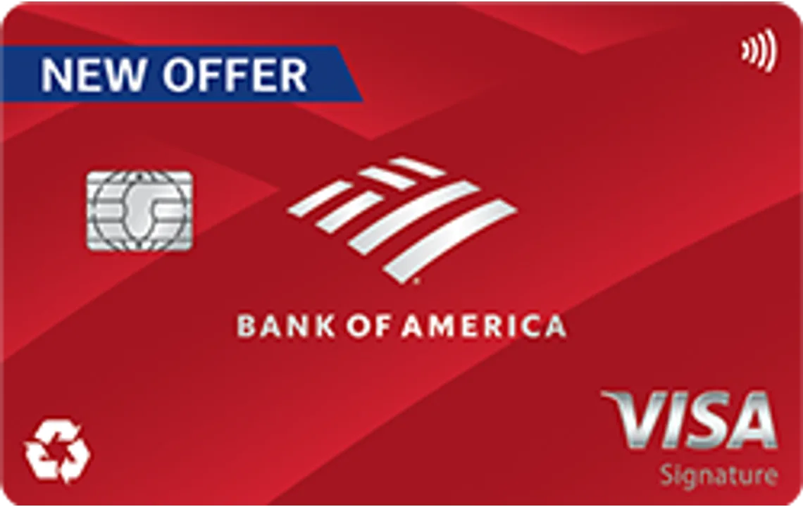 Bank of America Customized Cash Rewards credit card card art