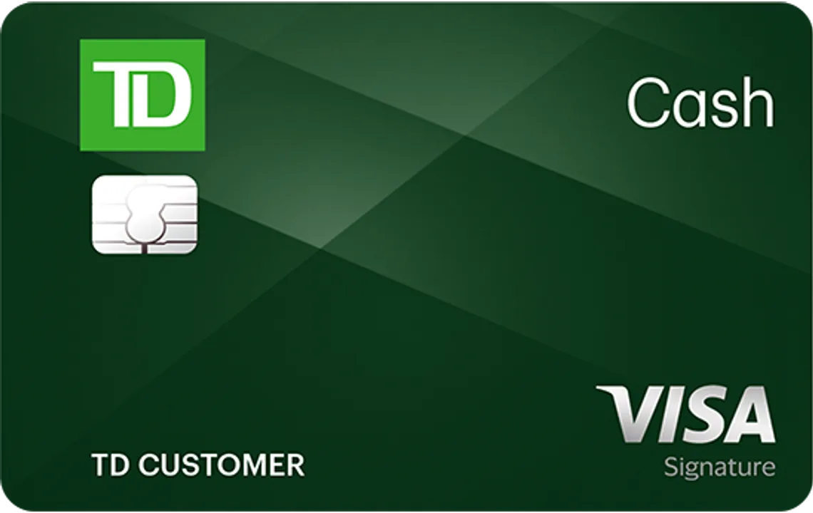 TD Cash Credit Card card art